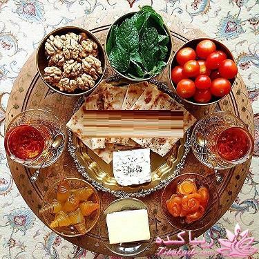 خلاقیت در تزیین غذا