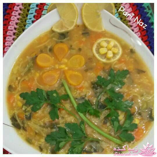 خلاقیت در تزیین غذا