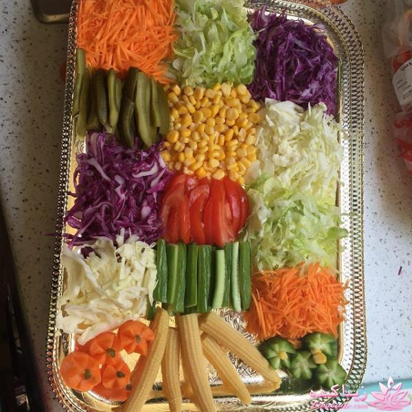 خلاقیت در تزیین غذا