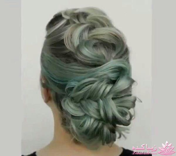 مدل انواع شینیون های جدید/مجلسی/ زنانه/کودکانه