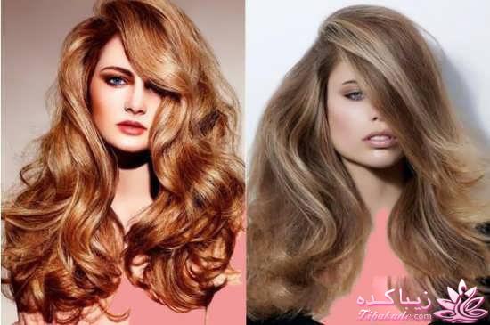 آموزش ترکیب رنگ مو 