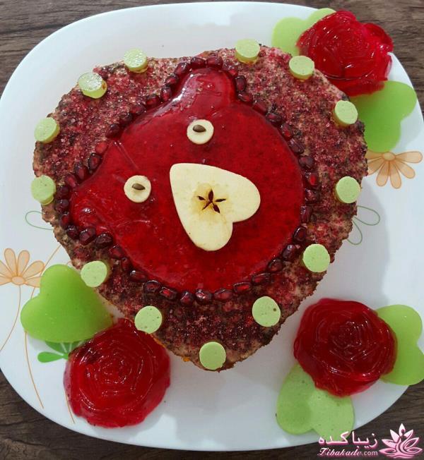 خلاقیت در تزیین غذا