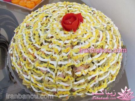 خلاقیت در تزیین غذا