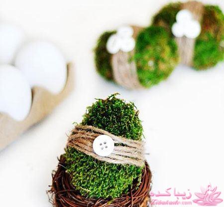 ایده ای زیبا برای سبزه ی سفره هفت سین