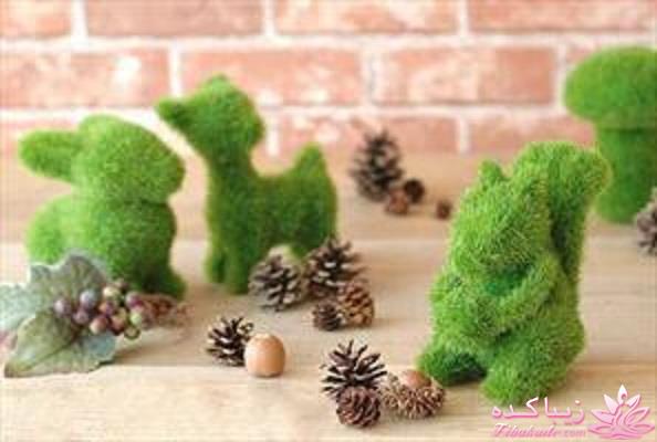 ایده ای زیبا برای سبزه ی سفره هفت سین