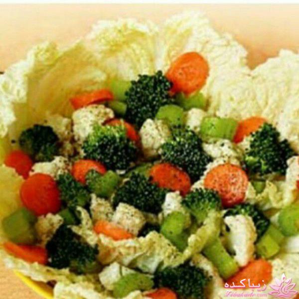 انواع سالاد(هر روز با یک سالاد)