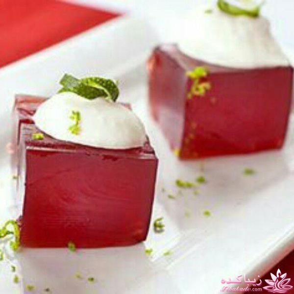 انواع دسر | انواع ژله