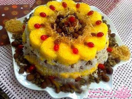 خلاقیت در تزیین غذا