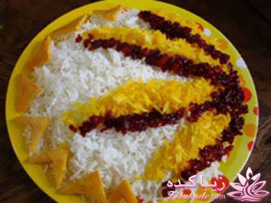 خلاقیت در تزیین غذا