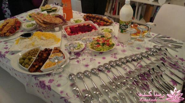 خلاقیت در تزیین غذا