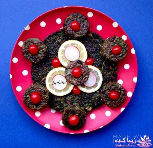 خلاقیت در تزیین غذا