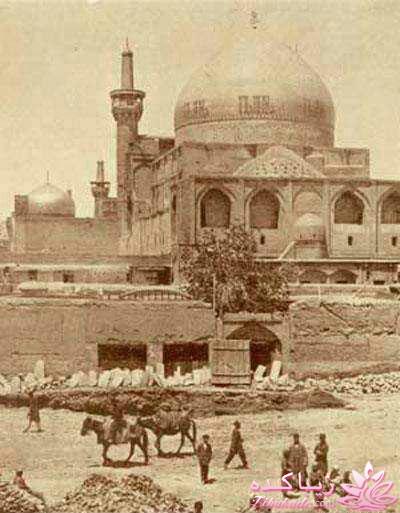قدیمی ترین عکس از آرامگاه امام رضا (ع) 