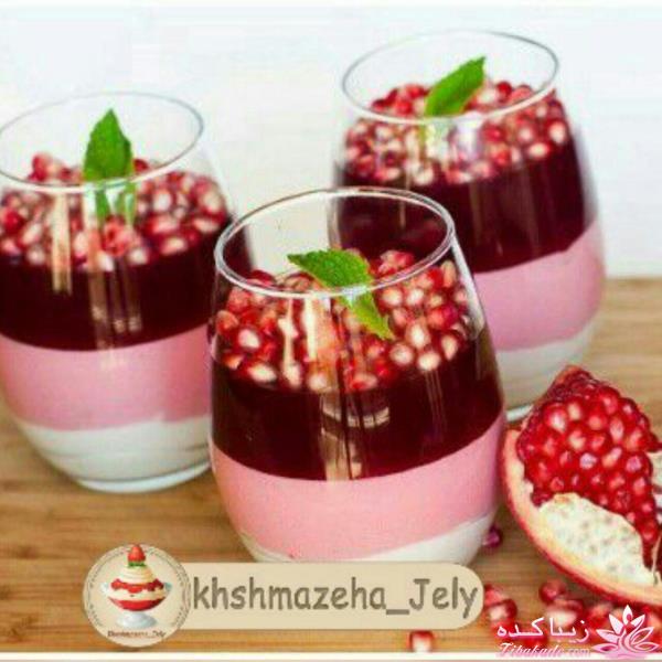 انواع دسر | انواع ژله