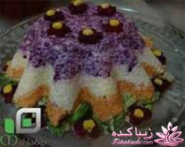 انواع سالاد(هر روز با یک سالاد)