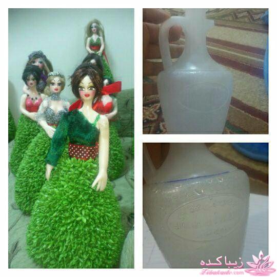 ایده ای زیبا برای سبزه ی سفره هفت سین