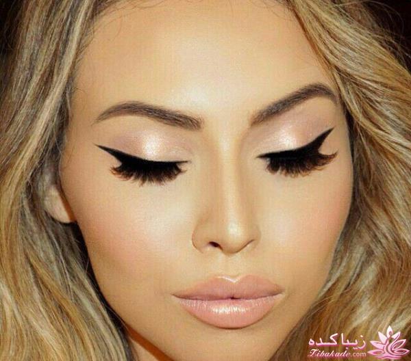 آموزش کشیدن خط چشم برای انواع چشم ها