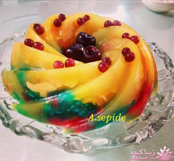 آموزش انواع ژله (ژله های متنوع و زیبا)