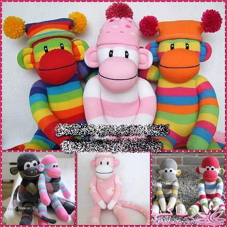 آموزش عروسک سازی عروسکـــــهای جورابــــی