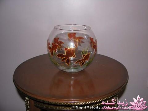 تزیین تنگ ماهی هفت سین