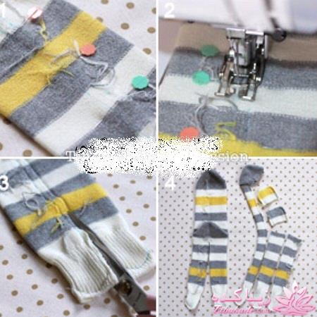 آموزش عروسک سازی عروسکـــــهای جورابــــی