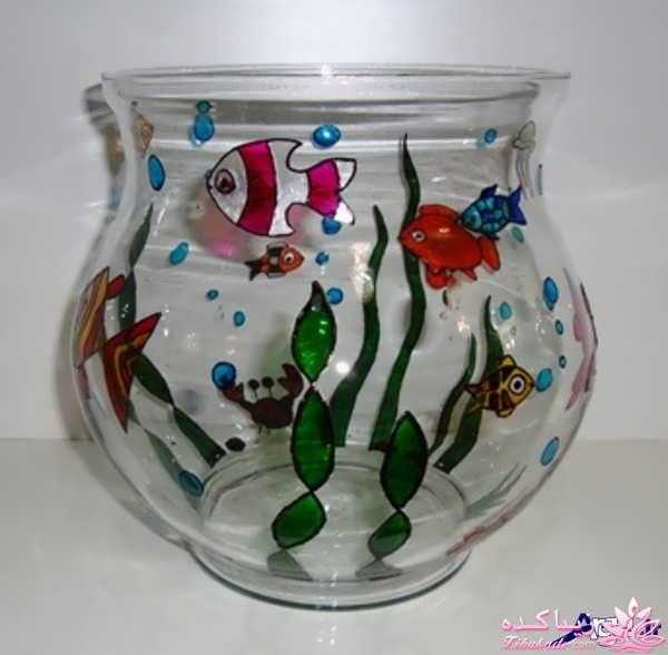 تزیین تنگ ماهی هفت سین