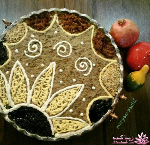 خلاقیت در تزیین غذا