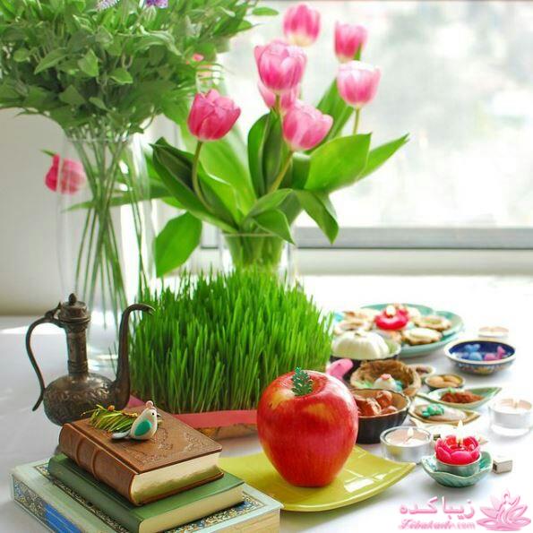 آموزش تزیین سفره هفت سین