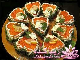 خلاقیت در تزیین غذا