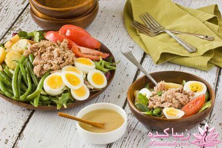 انواع سالاد(هر روز با یک سالاد)