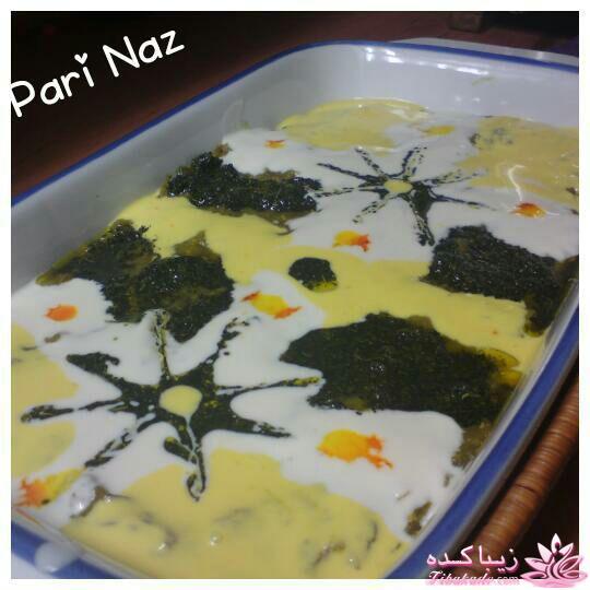 خلاقیت در تزیین غذا