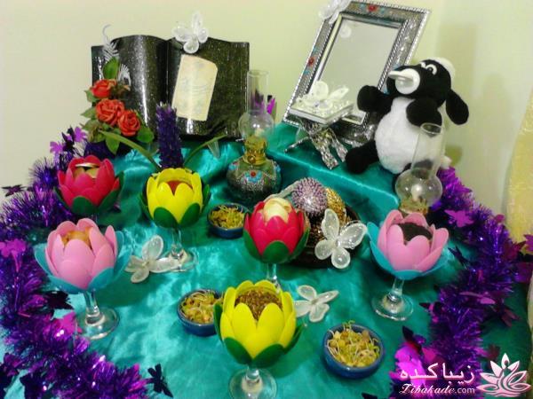 نمونه هایی از هفت سین های بسیار زیبا