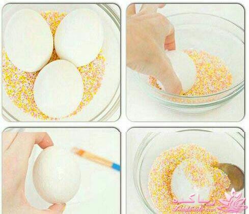 امسال تخم مرغ های عید را جور دیگر تزیین کنیم