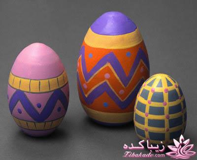 امسال تخم مرغ های عید را جور دیگر تزیین کنیم