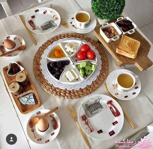 خلاقیت در تزیین غذا