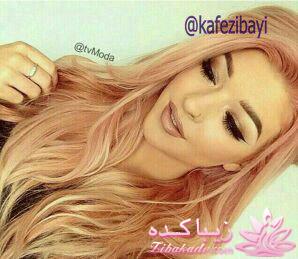 آموزش ترکیب رنگ مو 