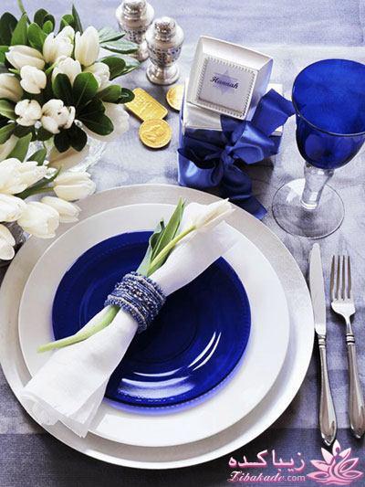 آموزش تزئین دستمال سفره