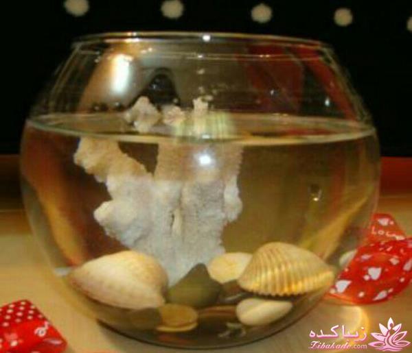 تزیین تنگ ماهی هفت سین