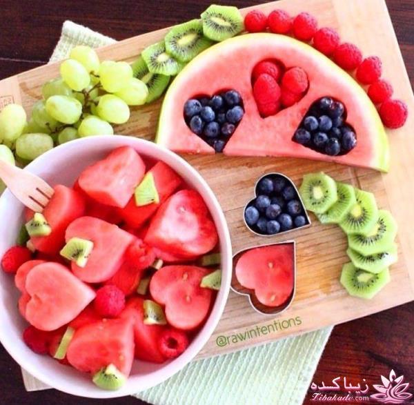 خلاقیت در تزیین غذا