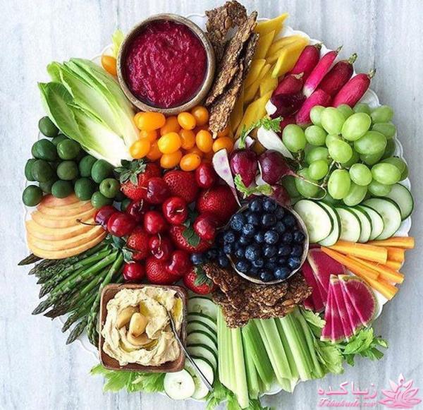 خلاقیت در تزیین غذا