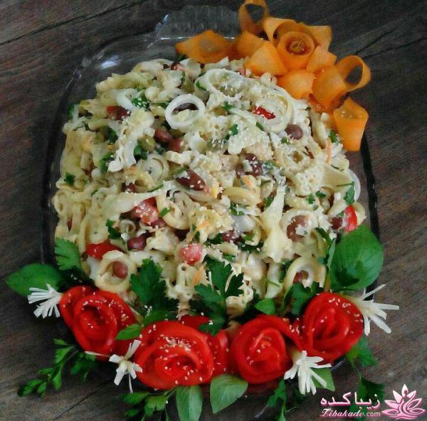 خلاقیت در تزیین غذا