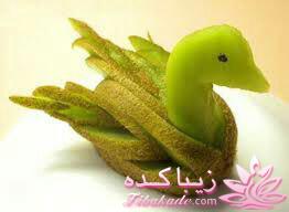 خلاقیت در تزیین غذا