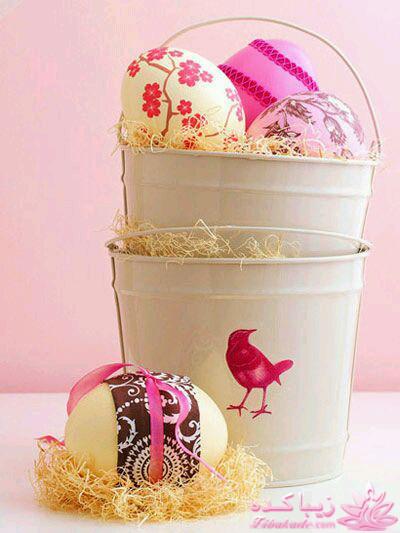 امسال تخم مرغ های عید را جور دیگر تزیین کنیم