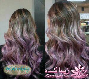 آموزش ترکیب رنگ مو 