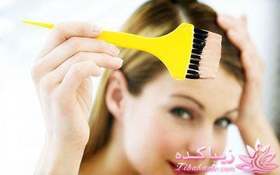 آموزش ترکیب رنگ مو 