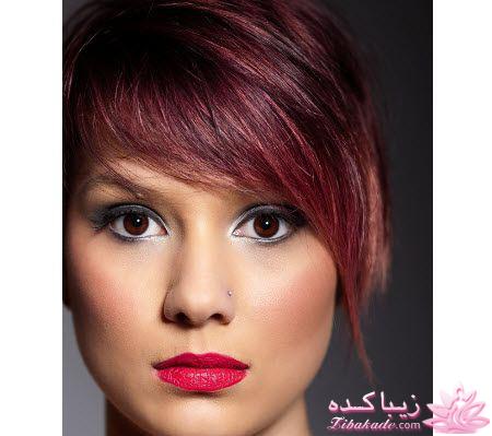 آموزش ترکیب رنگ مو 