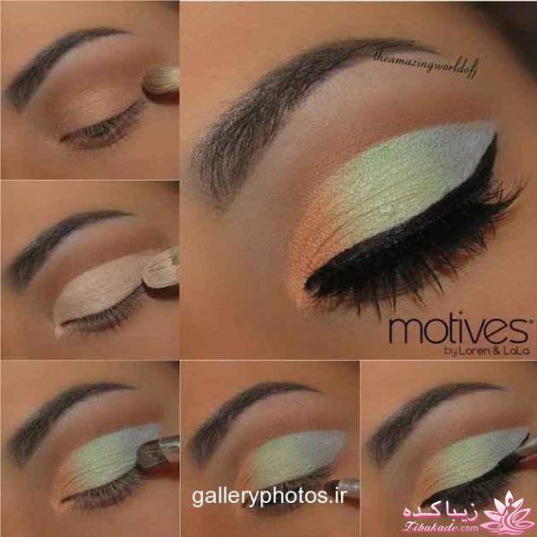 آموزش کشیدن خط چشم برای انواع چشم ها