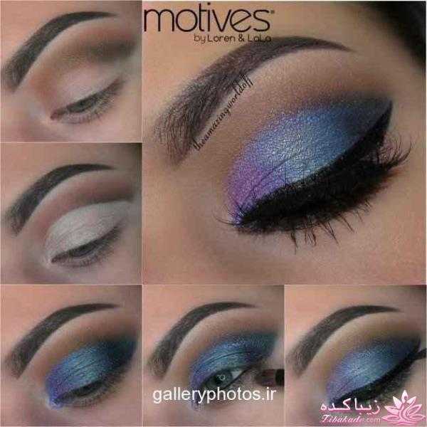 آموزش کشیدن خط چشم برای انواع چشم ها