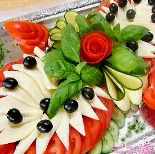 تزیین خوراکیها