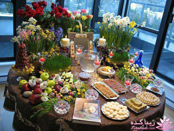 آموزش تزیین سفره هفت سین