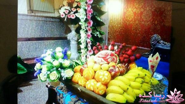 اتاق عقدهای زیبا / دسته گل عروس / ماشین عروس